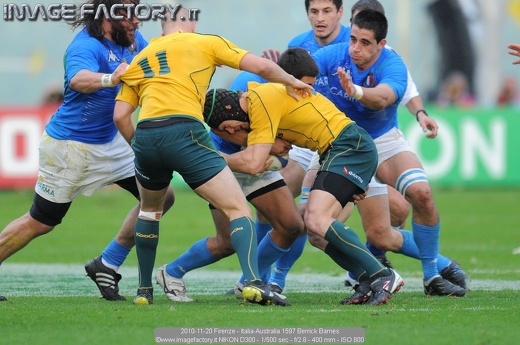 2010-11-20 Firenze - Italia-Australia 1597 Berrick Barnes